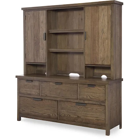 5-Drawer Dresser with Hutch